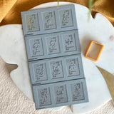 Full Set of 22 Tarot Cards Texture Mats And Cutter