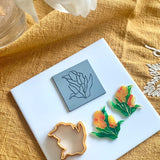 Goyna Studio Soft Stained Glass Texture Mat - Tulip