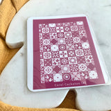 Silk Screens (Coral cockatoo) - Mediterranean Tiles
