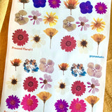 Water Soluble Transfer Paper - Pressed Flower Pattern