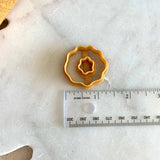 Christmas Wreath Cutter with Acrylic Texture Plate