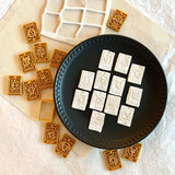 Twelve Zodiac Signs Tarot Card Cutter and Stamp Set