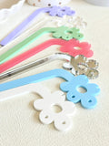 Acrylic Flower Earring Tester Stick