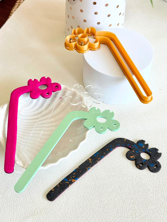 Flower Earring Tester Stick Cutter