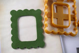 Polymer Clay Photo Frame Cutter Set: 7 Shapes, Instax Size (3.5" x 2.25")
