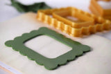 Polymer Clay Photo Frame Cutter Set: 7 Shapes, Instax Size (3.5" x 2.25")