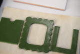 Polymer Clay Photo Frame Cutter Set: 7 Shapes, Instax Size (3.5" x 2.25")