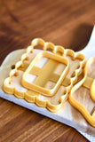 Polymer Clay Photo Frame Cutter Set: 7 Shapes, Instax Size (3.5" x 2.25")