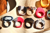 *NEW* Complete Polymer Clay Ring Making Set : Ring Size Cutters (6 to 12) And Ring Cutters (8 Different Shapes)