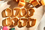 *NEW* Complete Polymer Clay Ring Making Set : Ring Size Cutters (6 to 12) And Ring Cutters (8 Different Shapes)
