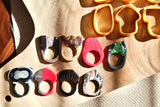 *NEW* Complete Polymer Clay Ring Making Set : Ring Size Cutters (6 to 12) And Ring Cutters (8 Different Shapes)