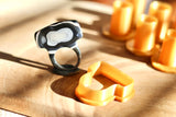 *NEW* Complete Polymer Clay Ring Making Set : Ring Size Cutters (6 to 12) And Ring Cutters (8 Different Shapes)