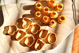 *NEW* Complete Polymer Clay Ring Making Set : Ring Size Cutters (6 to 12) And Ring Cutters (8 Different Shapes)