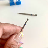Flat Head Tiny Drill Bit Set (4mm and 2mm)