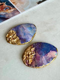 Water Soluble Transfer Paper - Geode Print Three (Set Of Four)
