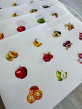 Fruits and Vegetables Transfer Paper And Five Cutters Set (Makes Great Magnet)