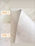Double Sided Photography Backdrop - Grey Tile and Neutral Marble