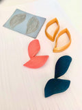 Petal Shape Cutter And Texture Mat For 3D Earrings