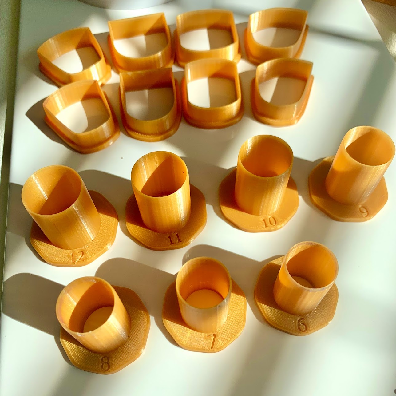 Ultimate Ring Making Set : Ring Size Cutters (6 to 12) And Ring Cutter ...