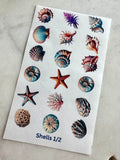 Water Soluble Transfer Paper - Tropical Print Two(Set Of Four)