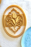 Tulip Inlay Trinket Dish Cutter
