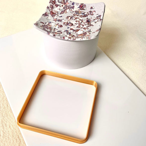 Rounded Square Trinket Dish Cutter