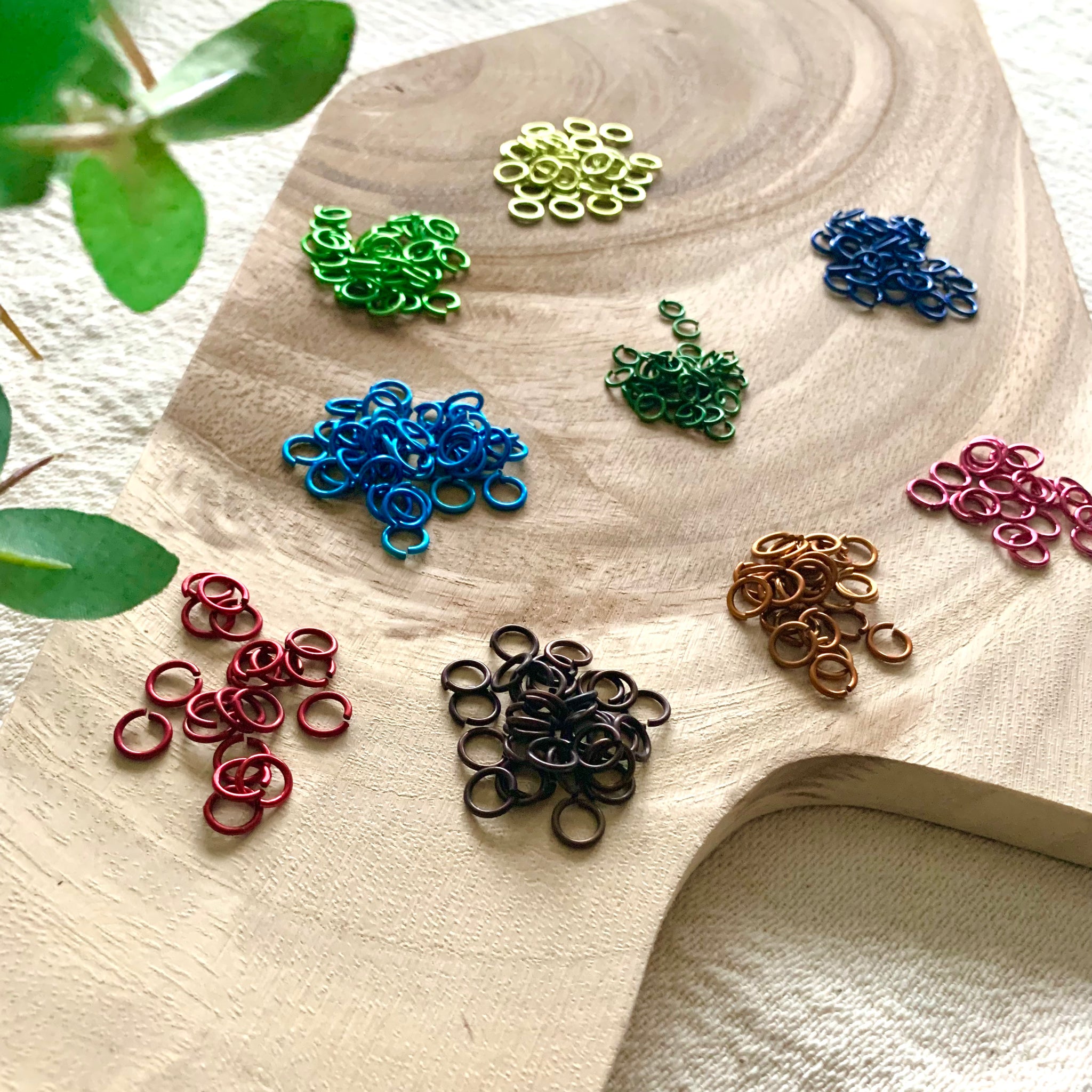 Colourful Unsoldered Open Jump Ring – Goyna Studio