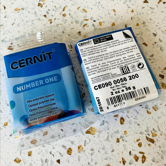 Cernit Clay - Number One - Blue