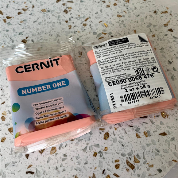 Cernit Clay - Number One - English Pink