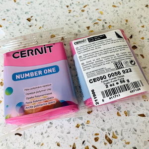 Cernit Clay - Number One - Fuchsia