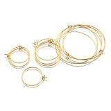 Hoop Earring / Stainless Steel / Gold Plated / (10 PCS)