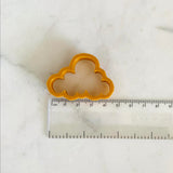 Set of 2 Cloud Polymer Clay Cutter I Earring Cutter I 3D Printed Cutter I Polymer Clay Tool I Clay Tools I Jewellery Making