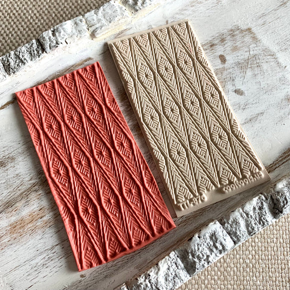 Polymer Clay Texture Mat Clay Texture Polymer Clay Mat Clay Mat Polymer  Clay Stamp Snake Skin Polymer Clay Stamp reverse 
