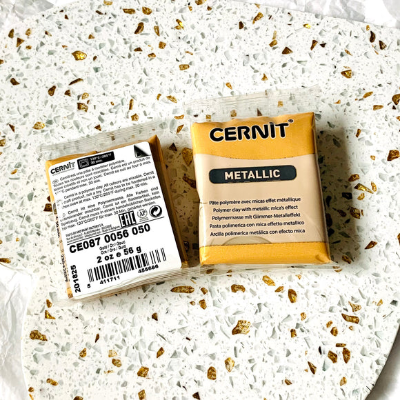 Cernit Clay - Metallic - Gold