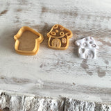 Mushroom House Cutter and Stamp Set