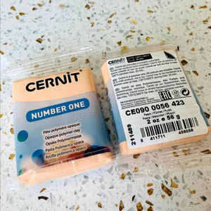 Cernit Clay - Number One - Peach