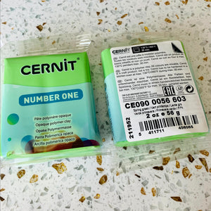 Cernit Clay - Number One - Spring Green