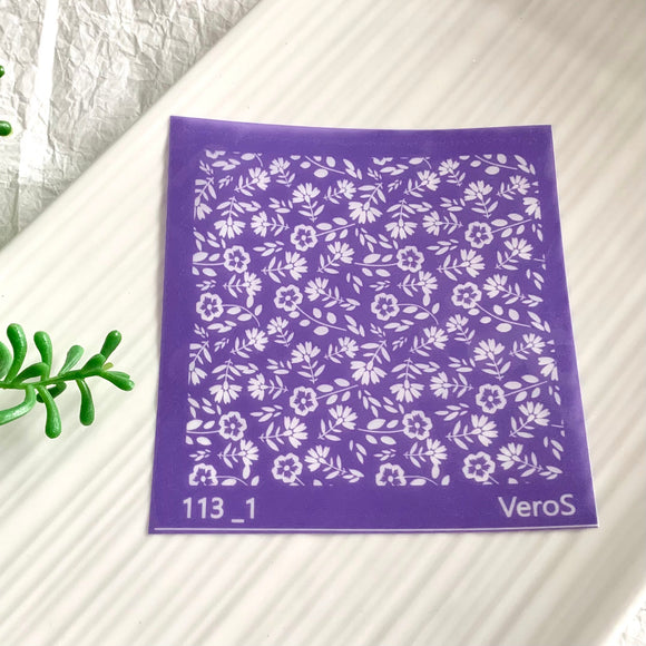 Silk Screens (Vero) - Tiny Floral