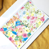 Water Soluble Transfer Paper - Water Colour Wild Flower 2